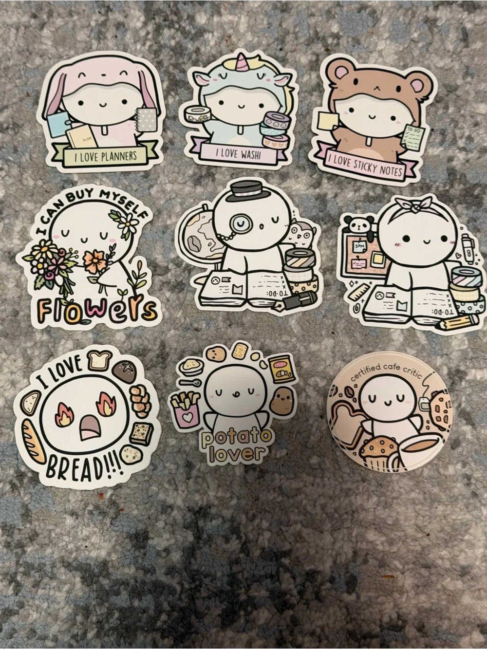 THECOFFEEMONSTERZCO Die Cut Stickers